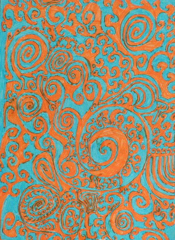 Eisblumen 2, 1969, Filzstift-Papier, 21x30.jpg